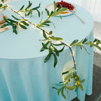Olive Glow LED Garland – Mediterranean Lighted Branch | Warm White Decorative Fairy Lights