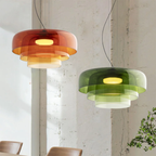 Virelli Glass Pendant Light – Vintage-Inspired Ceiling Lamp | Contemporary Medieval Style Hanging Light