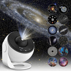 Celestia Galaxy Projector Lamp – LED Starry Sky Light | 19 Cosmic Projection Scenes