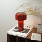 Milano Glow Rechargeable Mushroom Lamp – Cordless Italian Designer Lighting | Dimmable Ambient LED