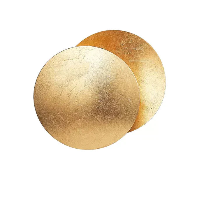 Eclipse Aura Wall Light – Rotating Gold LED Sconce | Luxury Modern Ambient Lighting