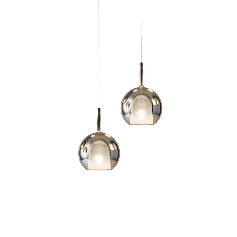 Scandinavian Glass Pendant Light – Modern LED Hanging Lamp | Minimalist Nordic Interior Lighting