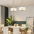 Nordéclair Glass Pendant Light – Nordic Luxury Hanging Lamp | Minimalist Scandinavian Ceiling Lighting