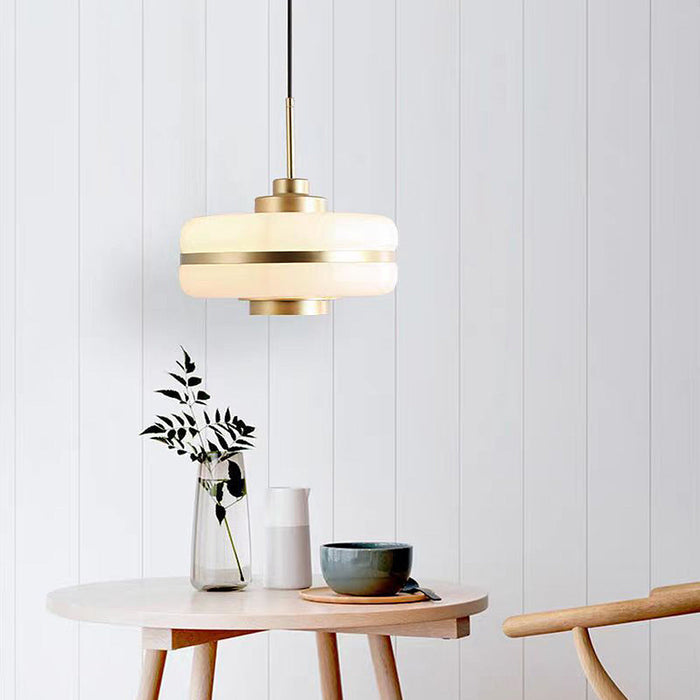 Nordéclair Glass Pendant Light – Nordic Luxury Hanging Lamp | Minimalist Scandinavian Ceiling Lighting