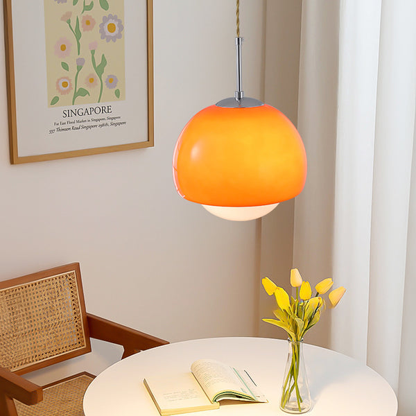Bauhaus Glass Pendant Light – Scandinavian Artistic Hanging Lamp | Modern Designer Ceiling Lighting