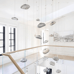 Bubble Glass Pendant Light – Minimalist Sculptural Hanging Lamp | Modern Statement Interior Lighting