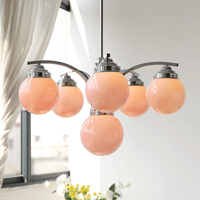 Salamanca Glass Chandelier – Retro Luxury Ceiling Light | Elegant Vintage Interior Lighting