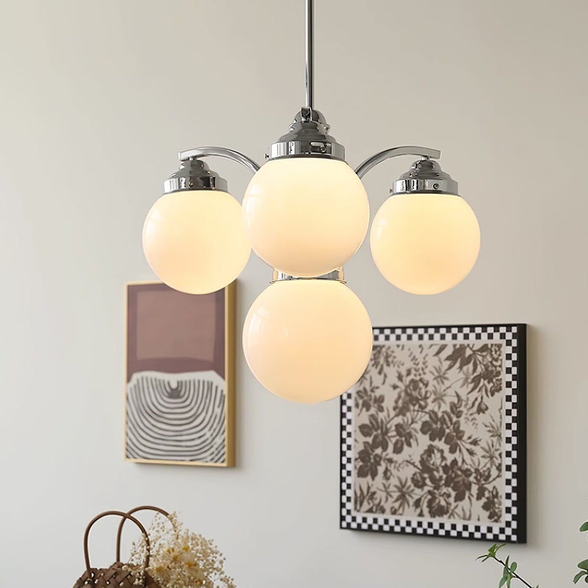 Salamanca Glass Chandelier – Retro Luxury Ceiling Light | Elegant Vintage Interior Lighting