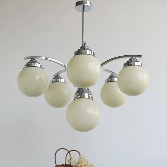 Salamanca Glass Chandelier – Retro Luxury Ceiling Light | Elegant Vintage Interior Lighting