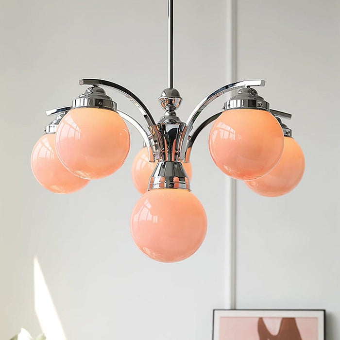 Salamanca Glass Chandelier – Retro Luxury Ceiling Light | Elegant Vintage Interior Lighting