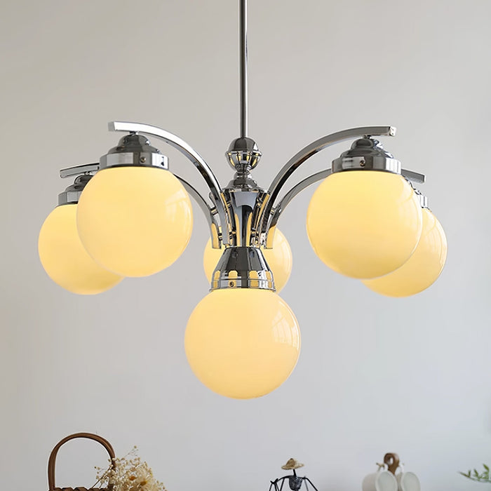 Salamanca Glass Chandelier – Retro Luxury Ceiling Light | Elegant Vintage Interior Lighting