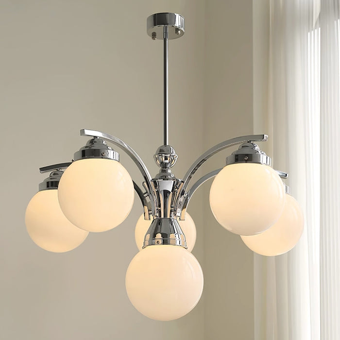 Salamanca Glass Chandelier – Retro Luxury Ceiling Light | Elegant Vintage Interior Lighting