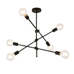 Luccero Sputnik Chandelier – Mid-Century Modern Ceiling Light | Industrial Designer Pendant for Contemporary Interiors