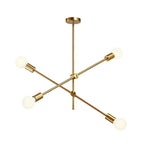 Luccero Sputnik Chandelier – Mid-Century Modern Ceiling Light | Industrial Designer Pendant for Contemporary Interiors