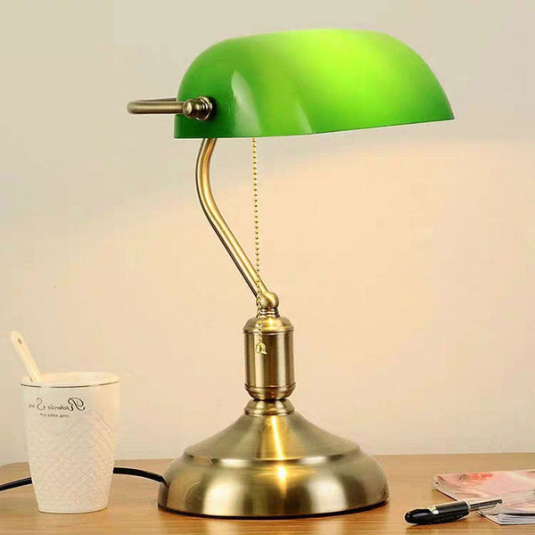European Glazed Table Lamp – Classic Design with Timeless Elegance