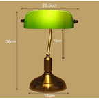 European Glazed Table Lamp – Classic Design with Timeless Elegance