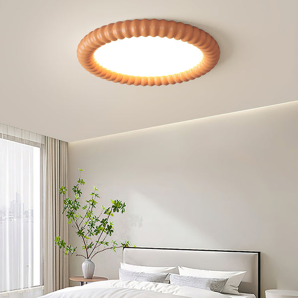 Ripple Halo Ceiling Light – Modern Ripple LED Ceiling Lamp | Minimalist Ambient Interior Lighting