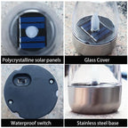 GlowCandle Solar Lantern – Flickering LED Outdoor Candle Light | Waterproof Garden & Patio Mood Lighting