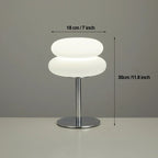 LumiMush Bauhaus Table Lamp – Retro Mushroom Lamp with 9-Level Dimming