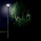 Aurelis Solar Post Light – 2-in-1 Vintage Garden Lamp | Solar Powered Outdoor Lighting for Entrances & Pathways