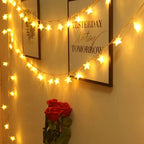 StellaGlow LED Star String Lights – Battery-Powered Decorative Fairy Lights for Indoor & Outdoor Use