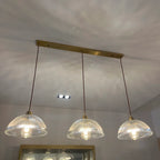 Verra Copper Pendant Light – Modern Glass Ceiling Lamp | Contemporary Ambient Lighting | Refined Interior Elegance