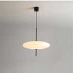 Modern UFO Pendant Light – Minimalist LED Hanging Lamp in Black or White for Living Rooms, Bedrooms, Restaurants & Offices