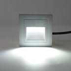LED Recessed Step Light – IP65 Waterproof Outdoor Wall Light | Modern Stair & Pathway Lighting | Energy-Efficient Safety Illumination
