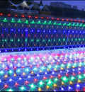 LumiGrid Net LED Lights – Decorative Mesh Fairy Lights | 8 Lighting Modes | Indoor & Outdoor Celebration Lighting