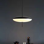 Modern UFO Pendant Light – Minimalist LED Hanging Lamp in Black or White for Living Rooms, Bedrooms, Restaurants & Offices