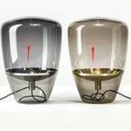 AuroraGlow – Nordic Designer Glass Table Lamp