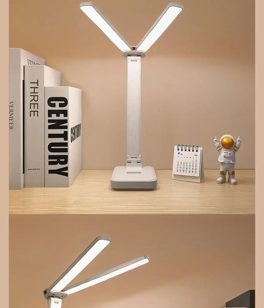 LumoFlex – Rechargeable Foldable LED Desk Lamp with Touch Control & Eye-Friendly Lighting