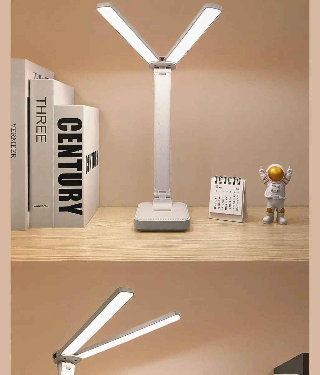 LumoFlex – Rechargeable Foldable LED Desk Lamp with Touch Control & Eye-Friendly Lighting
