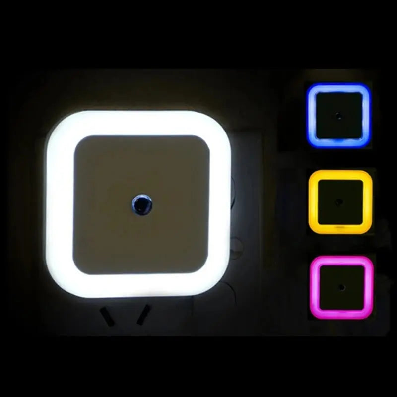 NightSense LED Plug-In Night Light – Automatic Dusk Sensor Lamp | Soft Ambient Safety Lighting