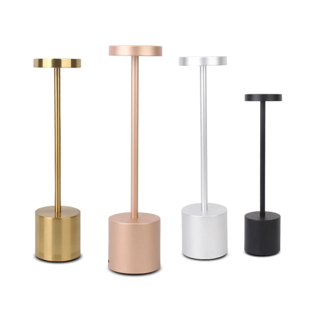 LumiÉlan – Rechargeable Table Lamp with Touch Control, 3 Light Colours & Stepless Dimming