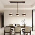 Natural Stone Pendant Light with LED – Modern Minimalist Hanging Lamp | Warm Ambient Interior Lighting