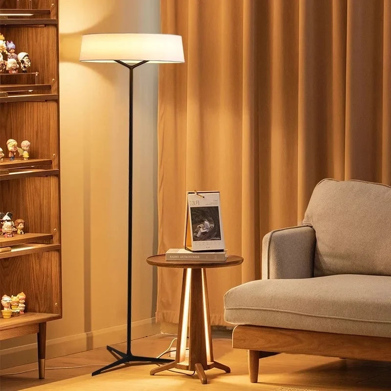 LunaWeave Pendant Light – Minimalist Fabric Ceiling Lamp | Contemporary LED Ambient Lighting