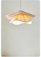 Nordic Linen Pendant Light – Scandinavian Fabric Ceiling Lamp | Soft Ambient Lighting | Japandi Interior Elegance