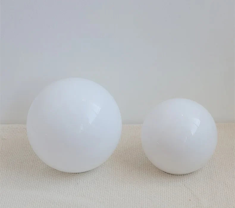 Orbelle Glass Wall Light – Frosted Globe LED Sconce | Modern Ambient Lighting | Timeless Interior Elegance