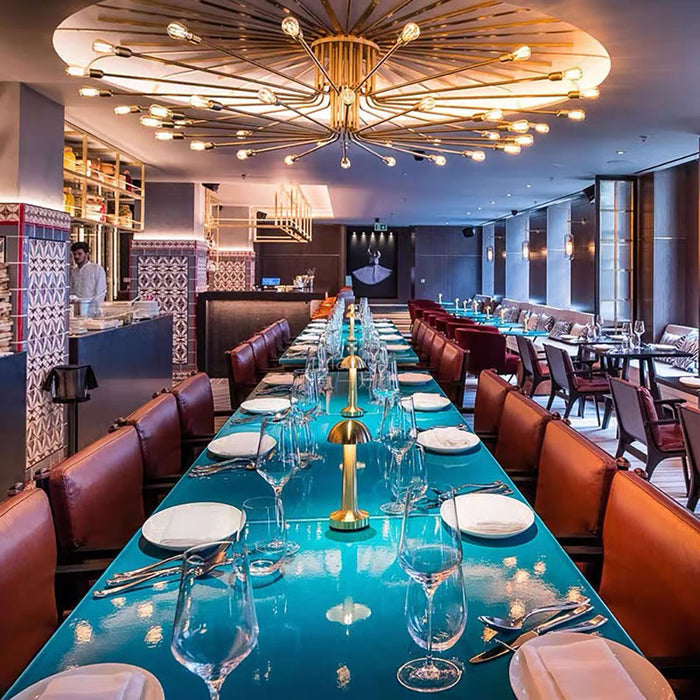 LuxeTable Rechargeable LED Lamp – Cordless Restaurant & Bar Table Light | Ambient Hospitality Lighting