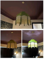 Versailles Tassel Pendant Light – French Vintage Chandelier | Luxury Fabric Ceiling Lamp | Timeless Interior Elegance