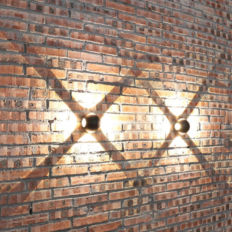Orbix LED Wall Light – Weatherproof Aluminium Globe Sconce | Modern Indoor & Outdoor Lighting
