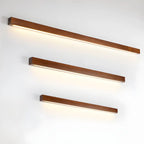 Japanese Wood Wall Light – Minimalist LED Wall Lamp | Up & Down Ambient Lighting | Japandi Interior Feature