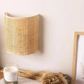 Willow Weave Wall Light – Handcrafted Rattan Wall Lamp | Natural Boho Ambient Lighting