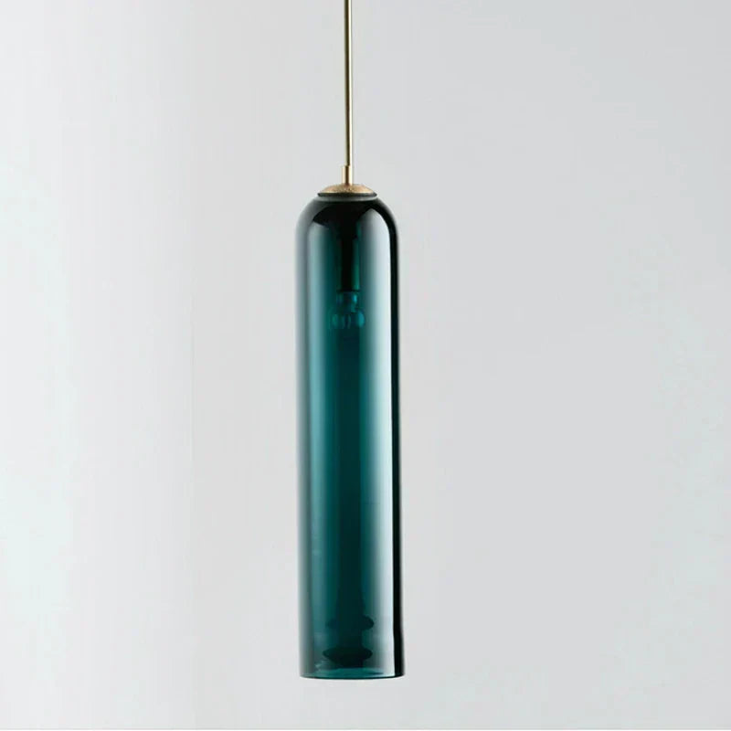Scandinavian Glass Pendant Light – Modern E26 Ceiling Lamp | Elegant Ambient Lighting | Contemporary Nordic Interior Décor