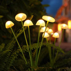 FairyGlow Solar Mushroom Light – Decorative LED Garden Lamp | Automatic Outdoor Path & Garden Lighting