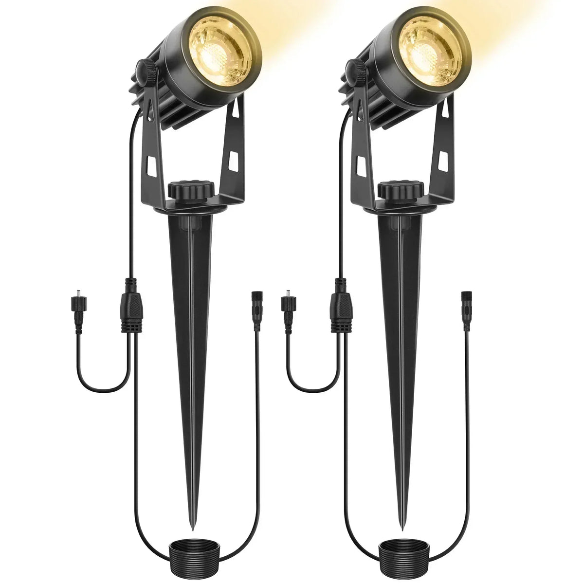 Vortexa Landscape Spotlight – Waterproof LED Garden Light | Outdoor Pathway & Accent Lighting with Plug System