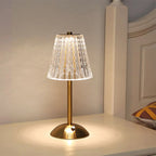 Aurora CrystalTouch – Classic Crystal LED Table Lamp with Touch Control