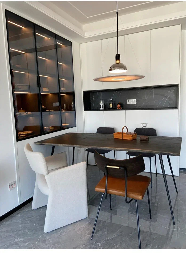 Modern Designer Pendant Light – Minimalist E26 Ceiling Lamp | Contemporary Dining & Bar Lighting | Luxury Interior Statement