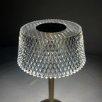 LumaGlow Touch – Rechargeable Glass LED Night Lamp